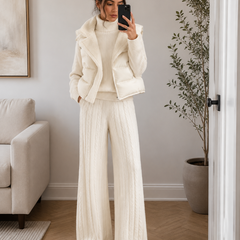Laurel · Conjunto de 3 piezas con chaleco