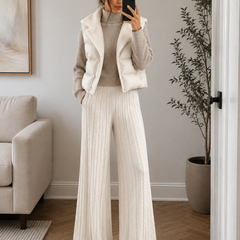 Laurel · Conjunto de 3 piezas con chaleco