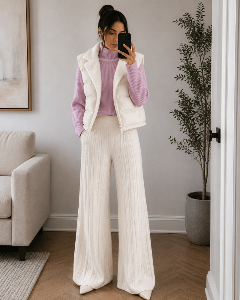 Laurel · Conjunto de 3 piezas con chaleco