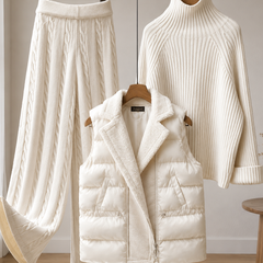 Laurel · Conjunto de 3 piezas con chaleco