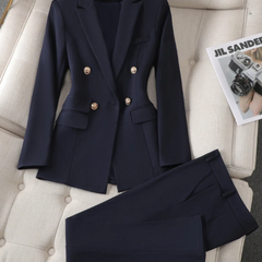 Genevieve · Conjunto de blazer y pantalón