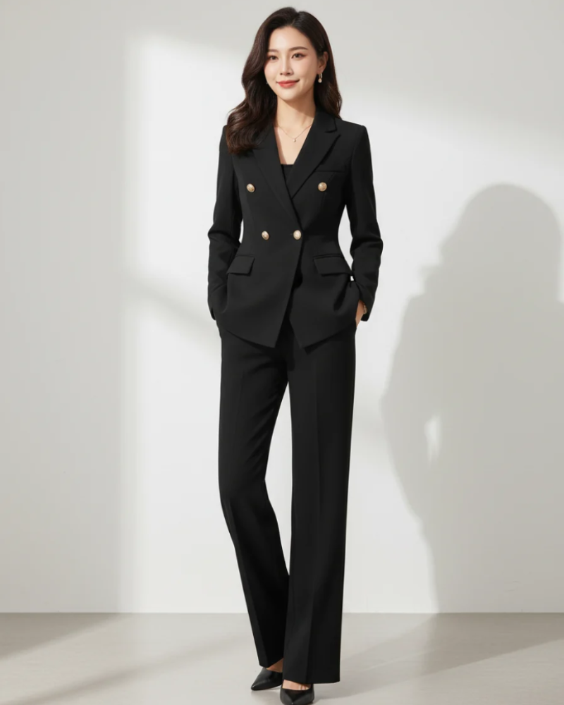 Genevieve · Conjunto de blazer y pantalón