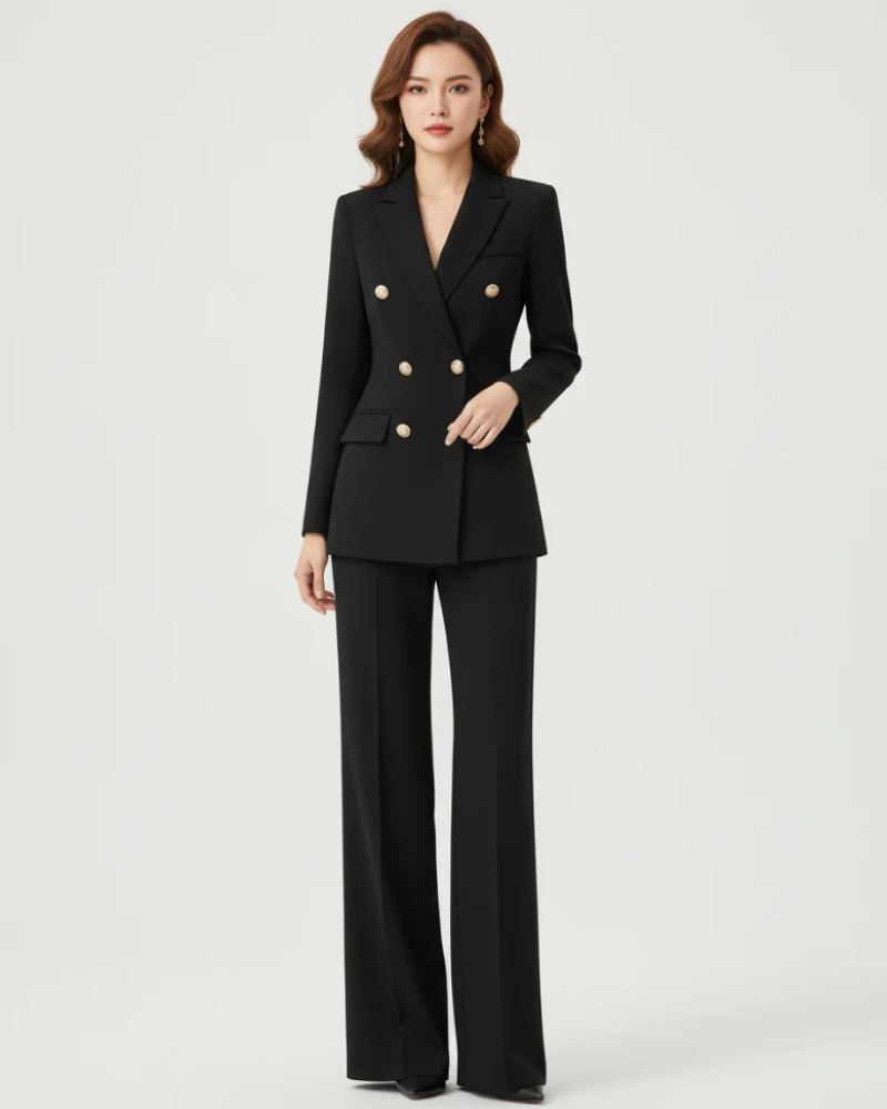Genevieve · Conjunto de blazer y pantalón