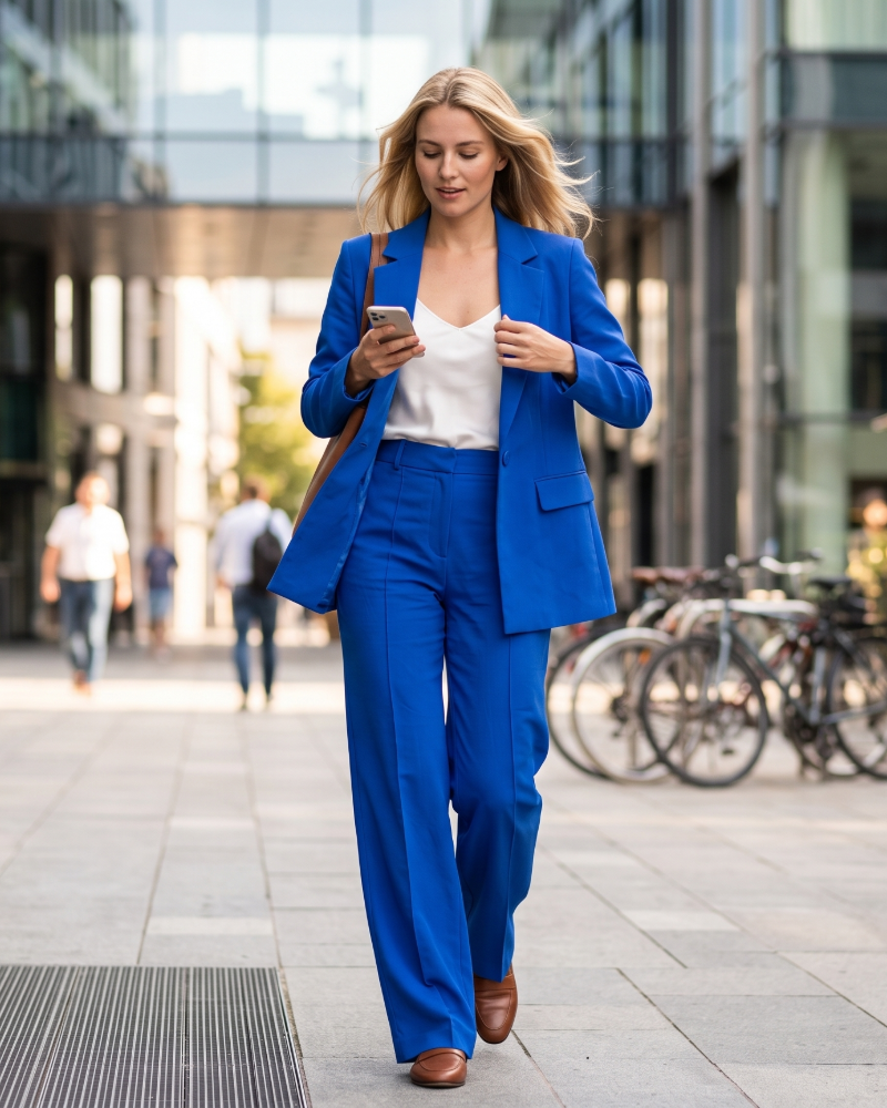 Presley · Traje de blazer y pantalón