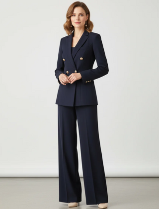 Genevieve · Conjunto de blazer y pantalón