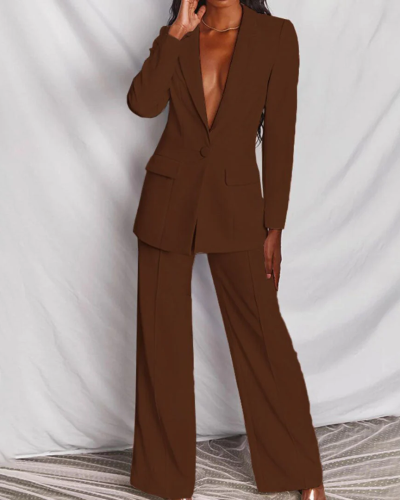 Presley · Traje de blazer y pantalón