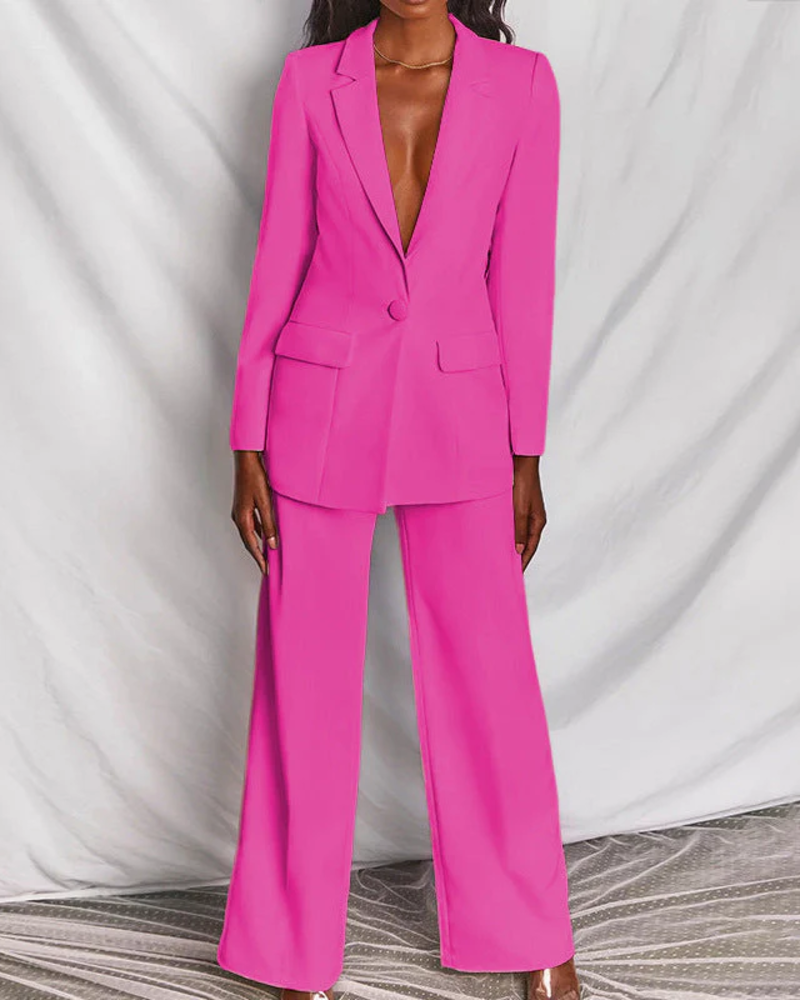 Presley · Traje de blazer y pantalón
