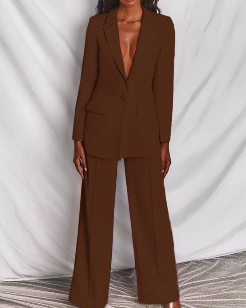 Presley · Traje de blazer y pantalón
