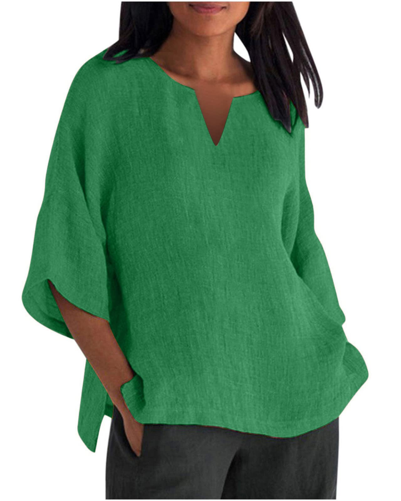 Shane · Blusa de verano manga 3/4