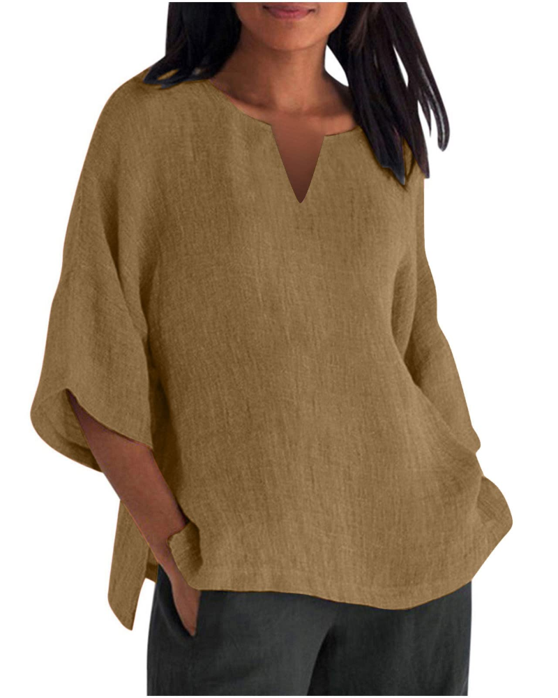Shane · Blusa de verano manga 3/4