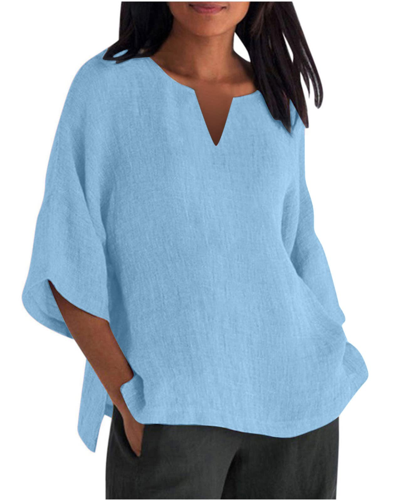 Shane · Blusa de verano manga 3/4
