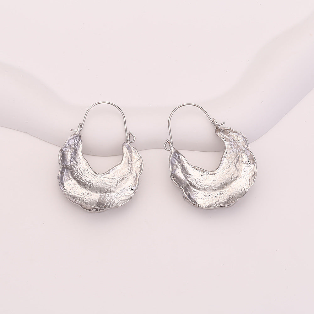 Pendientes Cleopatra - Color Plateado