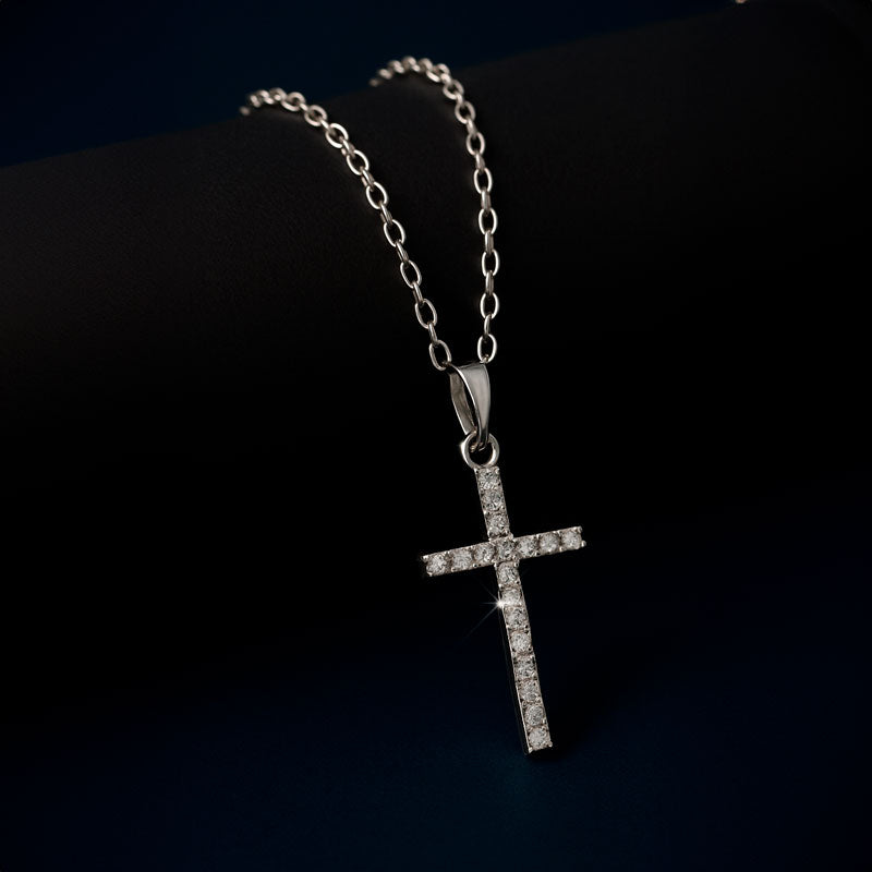 Collar Cruz - Silver