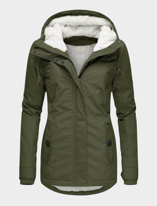 Chaqueta Larga de Felpa Anna para Otoño - Raúl & Sara Madrid