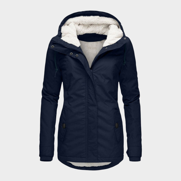 Chaqueta Larga de Felpa Anna™ para Otoño