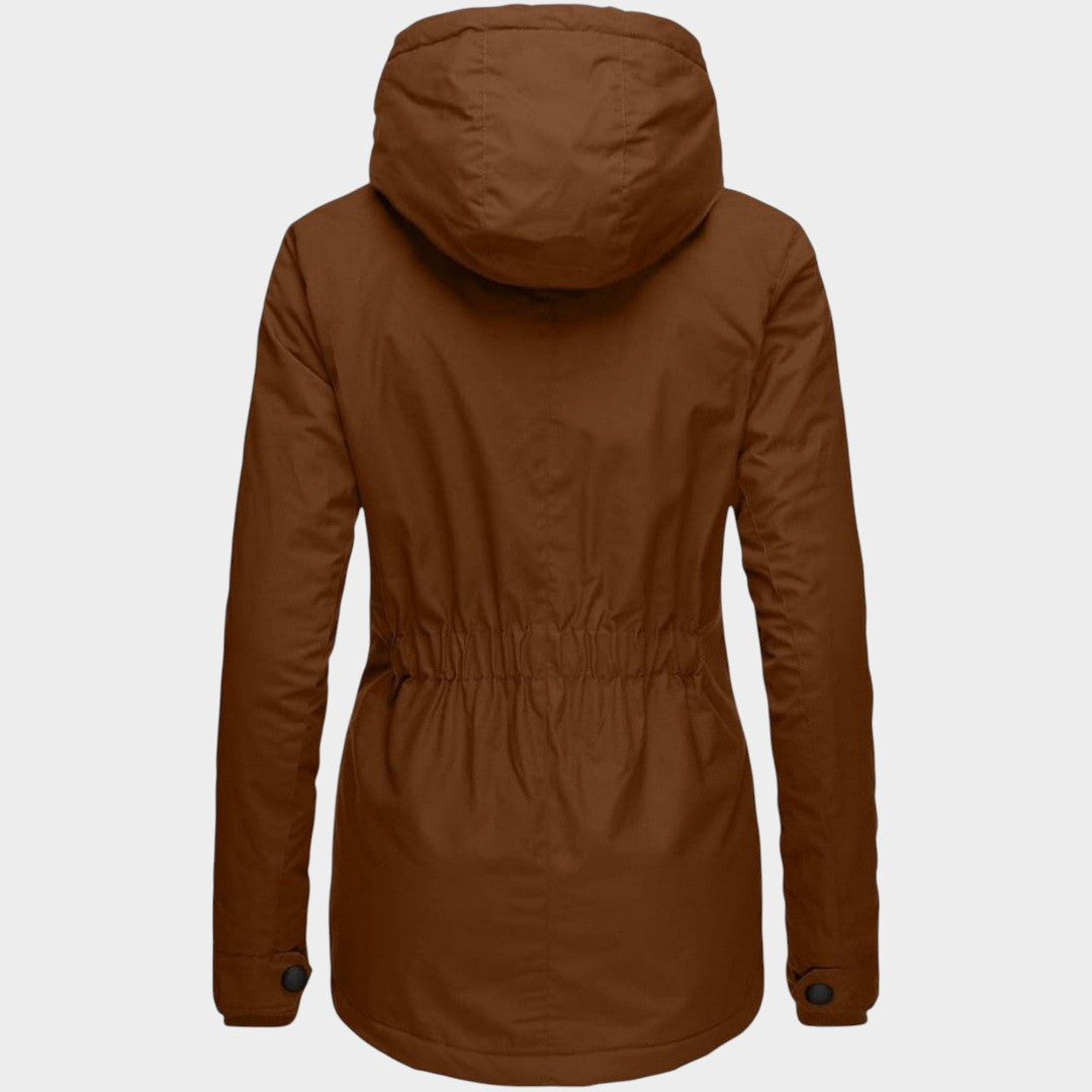 Chaqueta Larga de Felpa Anna™ para Otoño