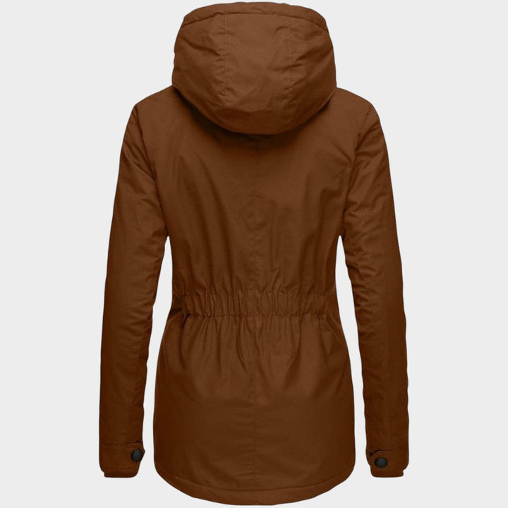 Chaqueta Larga de Felpa Anna™ para Otoño
