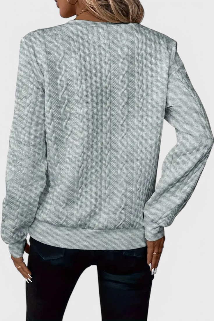 Zoey · Jersey de Punto con Cremallera - Raúl & Sara Madrid