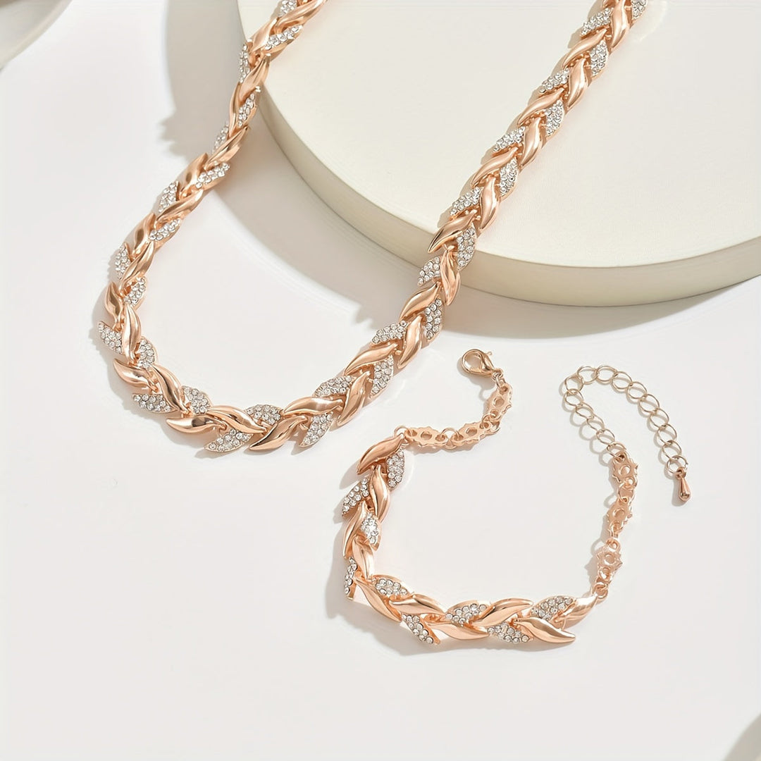 Claudine™ | Collier et Bracelet en Queue de Poisson Fait Main