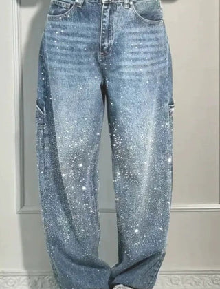 Pantalones baggy de cintura alta