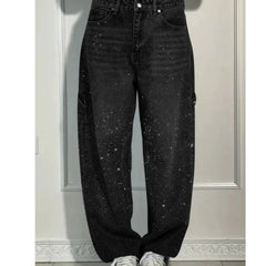 Pantalones baggy de cintura alta