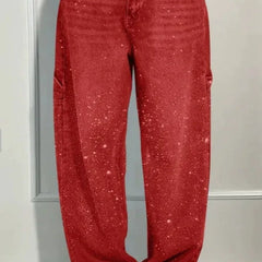 Pantalones baggy de cintura alta