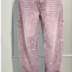 Pantalones baggy de cintura alta
