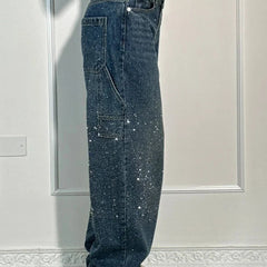 Pantalones baggy de cintura alta