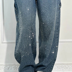 Pantalones baggy de cintura alta