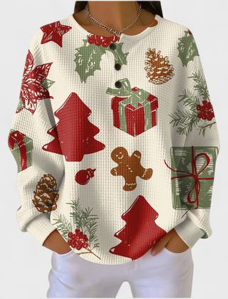 Sudadera sin capucha de manga larga