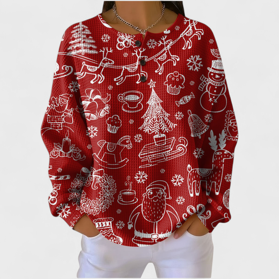 Sudadera sin capucha de manga larga