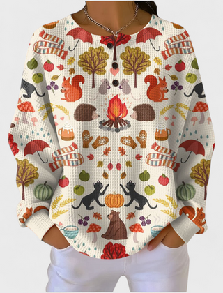 Sudadera sin capucha de manga larga