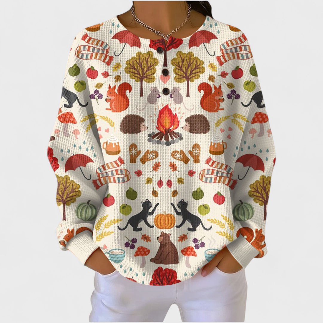 Sudadera sin capucha de manga larga