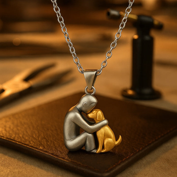 Colgante 'Abrazo' para collar