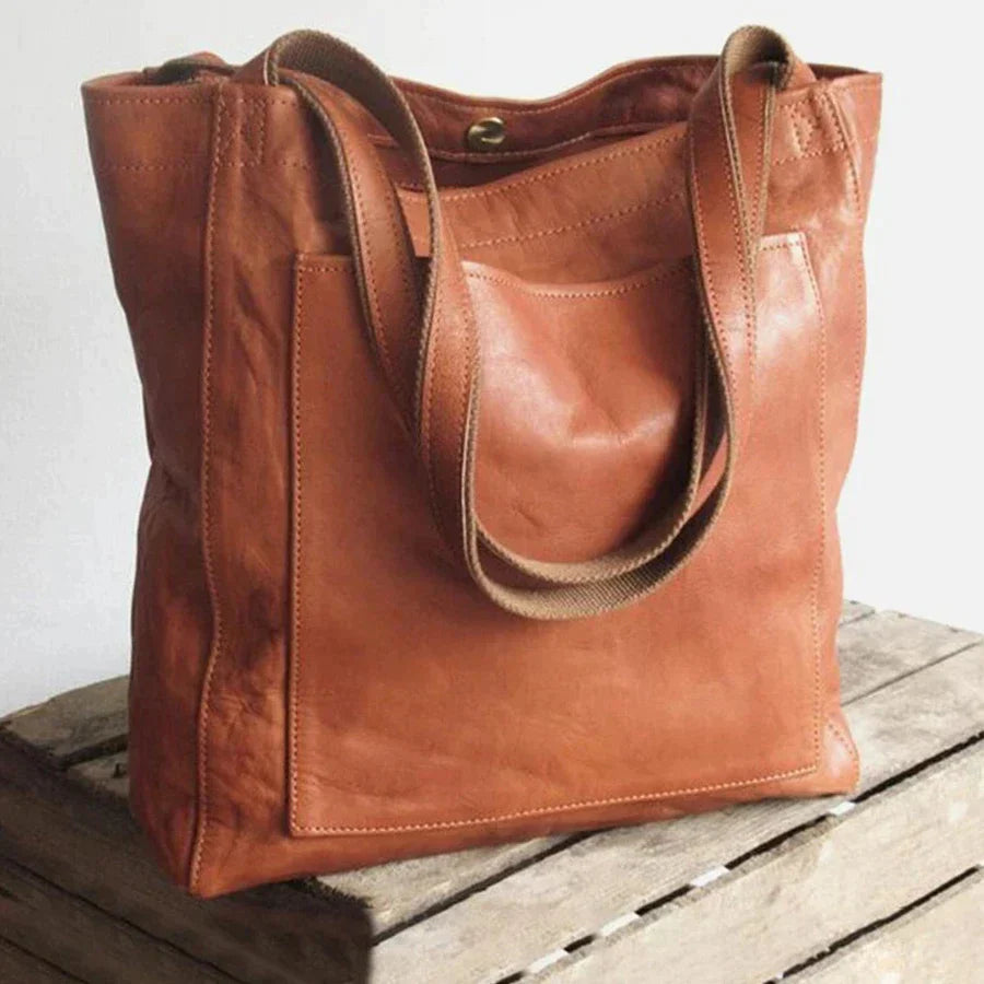 Adara | Bolso de cuero sintético para mujer con correa ajustable