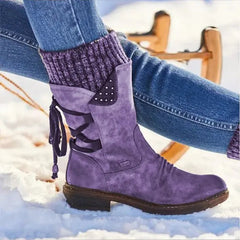 Botas de invierno con cordones