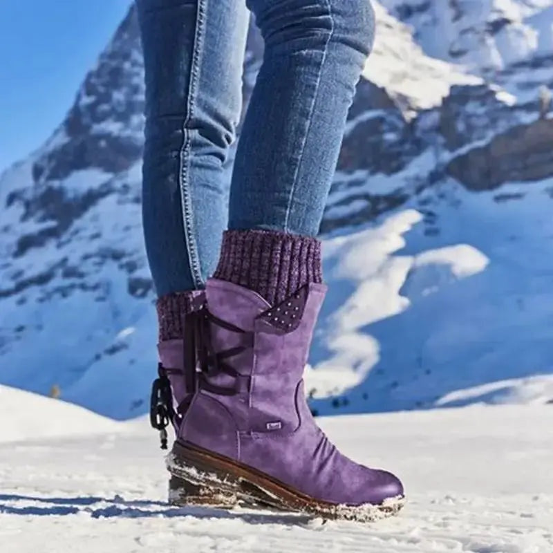Botas de invierno con cordones
