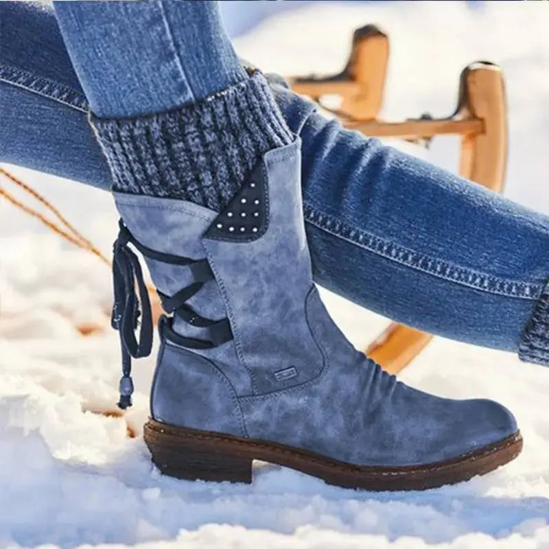 Botas de invierno con cordones