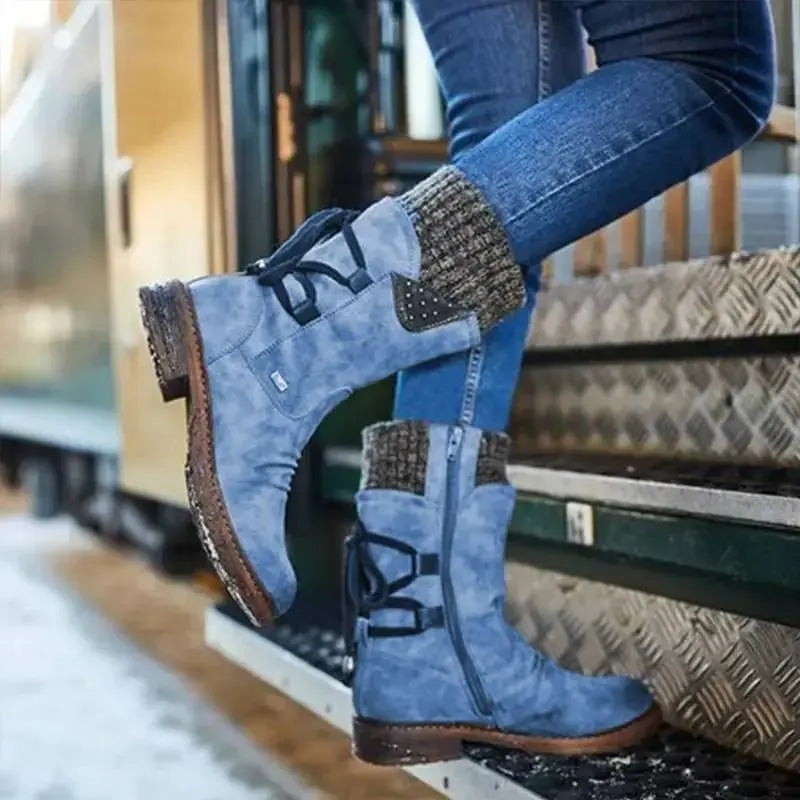 Botas de invierno con cordones