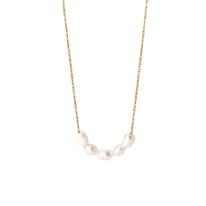 Juliana – Collar dorado de diseño minimalista