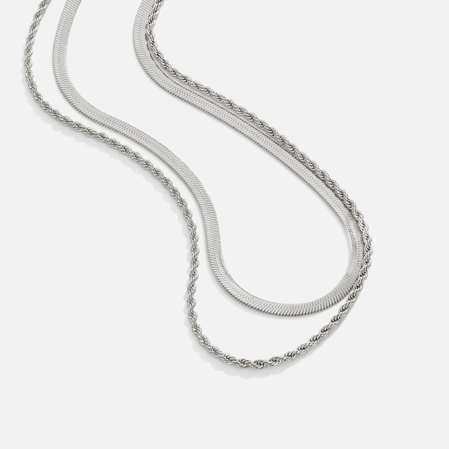 Collar dorado con colgante geométrico - Raúl & Sara Madrid