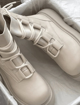 Botas militares de plataforma