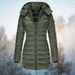 Parka acolchada con capucha