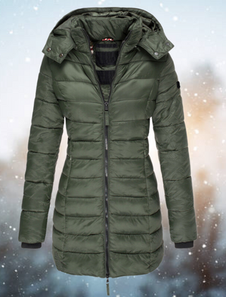 Parka acolchada con capucha