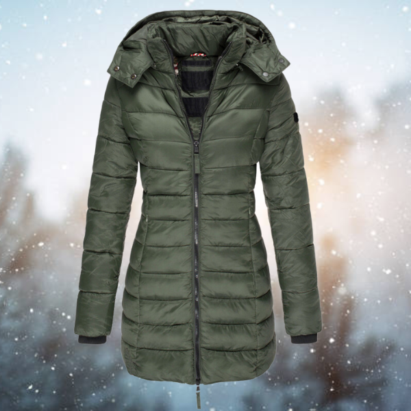 Parka acolchada con capucha