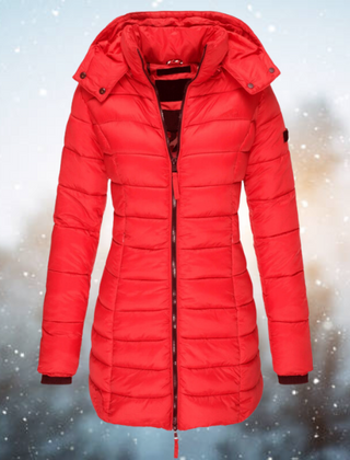 Parka acolchada con capucha