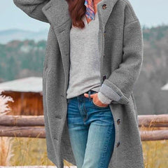 Audrey · Abrigo de lana suave
