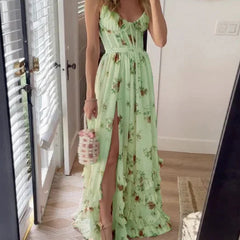 Vestido floral romántico - Raúl & Sara Madrid