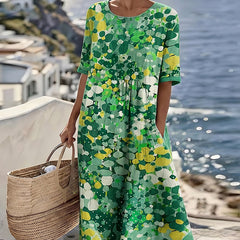 Vestido estampado holgado - Raúl & Sara Madrid