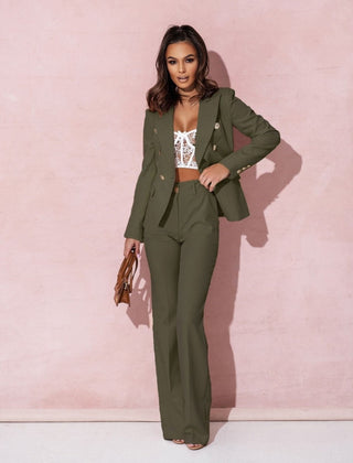 Conjunto chaqueta de doble botonadura